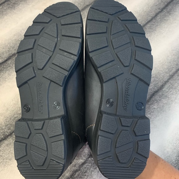 { Blundstone } 1377 Pale Pink Stout Brown Boots - Picture 12 of 13